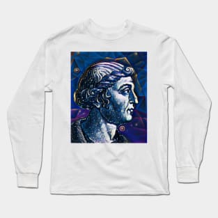 Cassius Dio Portrait | Cassius Dio Artwork 5 Long Sleeve T-Shirt